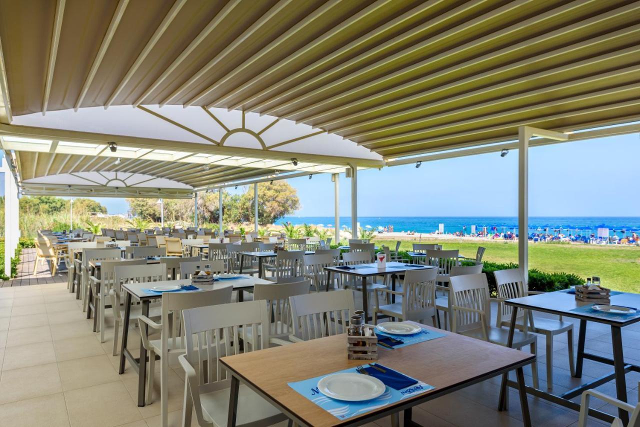 Marinos Beach Hotel พลาตาเนส ภายนอก รูปภาพ